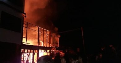 Kebakaran Hebat Terjadi di Dua Lokasi Berbeda di Pasar Gunung Tua Paluta 6