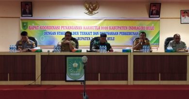 Rapat Koordinasi Penanganan Karhutla dengan Stakeholders terkait Perusahaan Perkebunan se Kabupaten Inhu 5