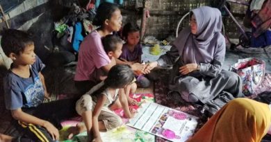 Dekranasda Santuni Keluarga Dhuafa Asal Kampung Langkai Siak 5