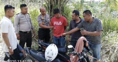 Sedang Transaksi, Warga desa Sungai Sagu Ditangkap Polisi 6