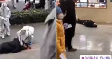 Viral, Video Warga Wuhan Berjatuhan di Jalan Akibat Virus Corona 6