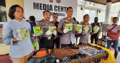 Polres Dumai Ungkap Jaringan Narkoba‎ di Riau, Barang Bukti 7 Kg Sabu 4