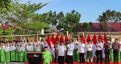 Presiden Jokowi Resmikan Rehabilitasi dan Renovasi MTs N 3 Pekanbaru 6