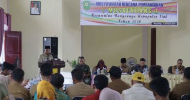 Pj Sekda Siak Buka Buka Musrembang Kecamatan Bungaraya 5