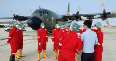 Senin Pagi, Pesawat Hercules C-130 Pengangkut Alat Kesehatan Covid-19 dari Tiongkok Tiba di Halim 4