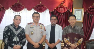 Kunker Wakil Ketua DPRD Riau ke Polda Riau dalam Rangka Menjalankan Sinergitas 4