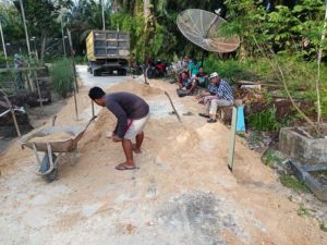 Goro Pembangunan Rumah Tahfidz Al Qur'an di Desa Kepenuhan Timur 2