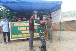 Babinsa Bersama  Tim Gugus Tugas Tanggap Covid -19 Tngkat Desa, Garda Terdepan 2