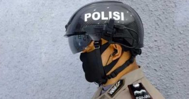 Polda Riau Gunakan Helm 'Robocop' untuk Deteksi Dini Covid-19 4