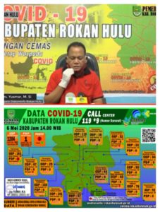 Laporan Juru Bicara Covid-19 Corona Kabupaten Rokan Hulu Hari Ini 2