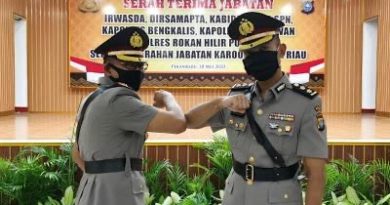 Sertijab di Mapolda Riau, Nurhadi Ismanto, S.I.K Menjabat Kapolres Rohil 6