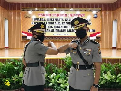 Sertijab di Mapolda Riau, Nurhadi Ismanto, S.I.K Menjabat Kapolres Rohil 1