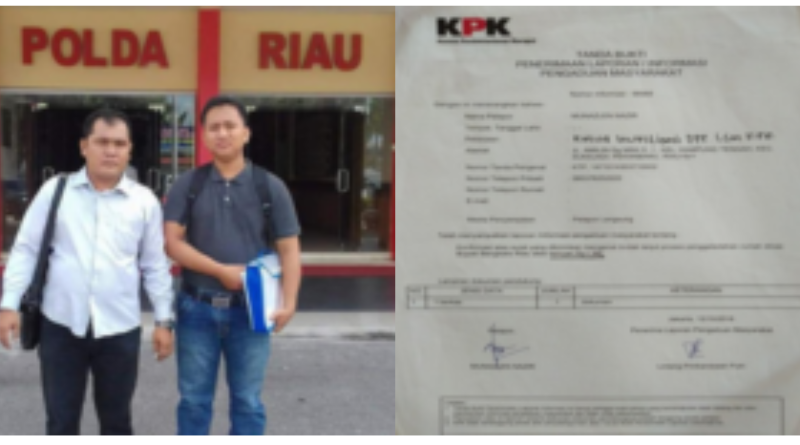 Dukung KPK, LSM Anti Koruspi Riau: "Kawal Kasus Korupsi Mantan Bupati Bengkalis" 1