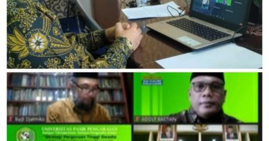 Pemerhati Pendidikan Tinggi Seluruh Indonesia Mengikuti Web-Seminar di Kampus UPP Pasir Pengarayan 5