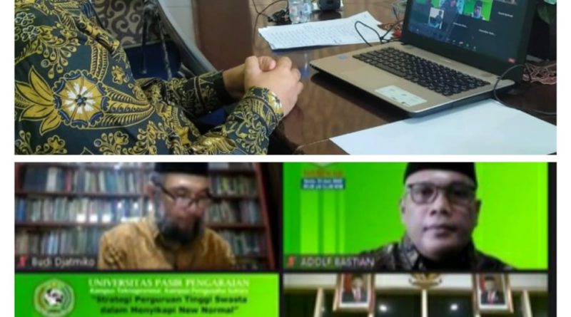 Pemerhati Pendidikan Tinggi Seluruh Indonesia Mengikuti Web-Seminar di Kampus UPP Pasir Pengarayan 1