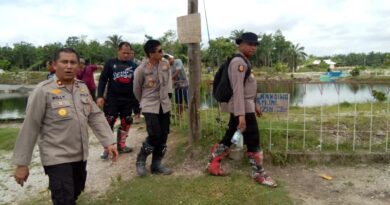 AKBP Dasmin Ginting Pimpin Patroli Karlahut di Kecamatan Tambusai Utara 4