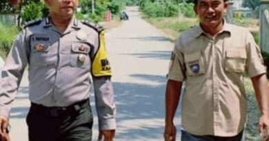 DPC-AWI Kabupaten Rokan Hulu,Beri Ucapan Selamat Kenaikan Pangkat Bripka R.pakpahan 5