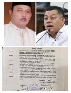 DPP Partai Golkar Resmi Mengusung H.Hamulian Nasution - M.Syahril Topan,Apakah Peta Politik Berubah 2