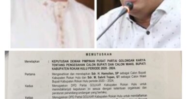 DPP Partai Golkar Resmi Mengusung H.Hamulian Nasution - M.Syahril Topan,Apakah Peta Politik Berubah 6