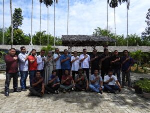 Manajemen PTPN V Jalin Silaturrahmi dengan Sejumlah Awak Media di Caffe Ateng Durian Sebatang 2
