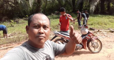 Pemuda Dusun Kampung Baru Secara Swadaya Mendirikan Pos Ronda Untuk Antisipasi Penyakit Masyarakat 4