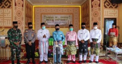 Pelaksana Harian Bupati Bengkalis H Bustami HY membuka MTQ Ke-25 Tingkat Kecamatan Bantan 6