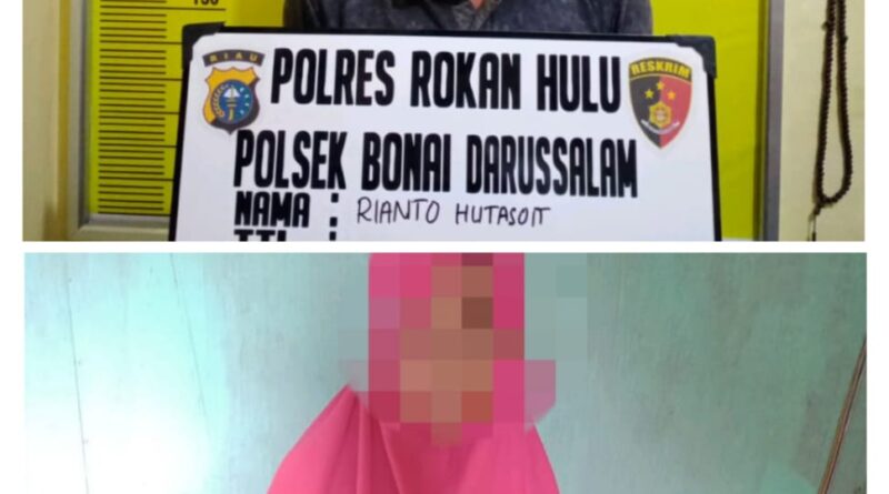 Polsek Bonai Darussalam Ringkus Predator Anak di PT PIS ll Desa Kasang Mungkal Rohul 1