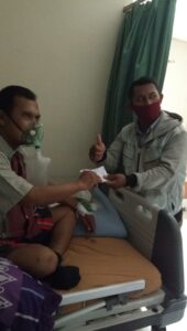 Jajaran Stake Holder Kecamatan Rupat Beri Bantuan Wartawan 2