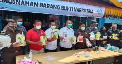 BNN Riau Ungkap 11 Kg Sabu dari 4 Kasus, Satu di Antaranya dalam Lapas 4