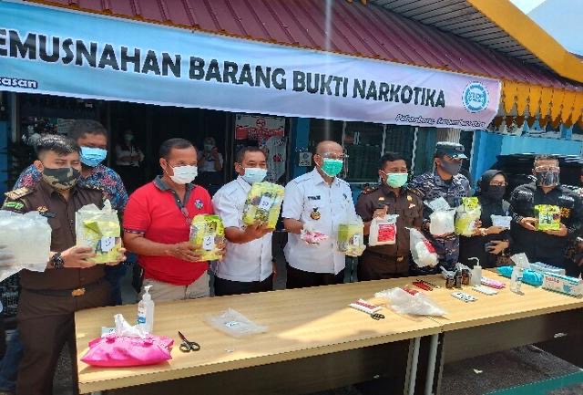BNN Riau Ungkap 11 Kg Sabu dari 4 Kasus, Satu di Antaranya dalam Lapas 1
