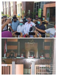 PT Hutahayan Tambusai KEOK Di Pengadilan Negri Pasir Pangarayan,"H.Safe'i lubis : Ungkap Kebenaran yang Hakiki 2