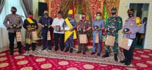 Wakil Bupati Rohil Jamiludin Terima Kunjungan Kerja Komandan Lanal Dumai 2