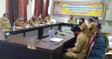 Tahun 2018 -2020 Penurunan Angka Stunting di Rohul, Pjs Bupati Gesa Buat Perbup untuk Anggaran Stunting di DD 6