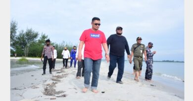 Pj Bengkalis Kunker di Beting Aceh Rupat Utara 4