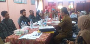 BPD Menggelar Musyawarah, Kepala Desa Liang Banir Bacakan LPJ Tahun Anggaran 2020 2