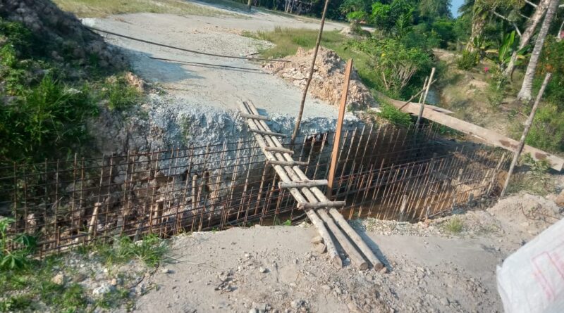 Pekerjaan Box Cover Desa Sungai Nibung Yang Terbengkalai Di nilai Membahayakan Keselamatan Masyarakat 1