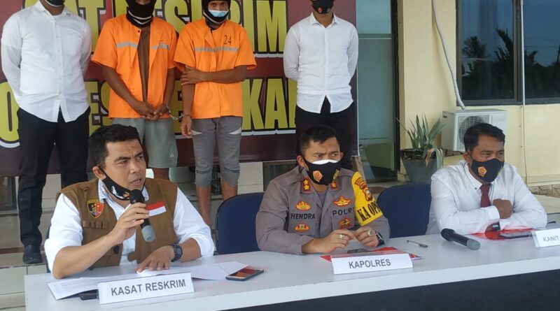Kapolres Bengkalis AKBP HENDRA GUNAWAN, S.I.K.,MT Ungkap Kasus Illegal Logging Dari Desa Tanjung Leban 3 Jam 1