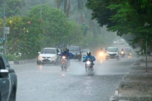 Hujan Merata Mengguyur Tujuh Daerah Ini di Riau 2