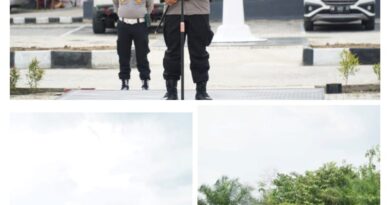 Pasca putusan MK, 101 Personil BKO Brimob Polda Riau Tiba di Polres Rokan Hulu 6