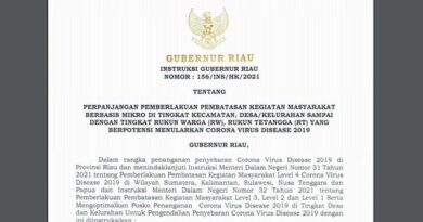 4 Kabupaten Kota di Riau Berlakukan PPKM Level 4, Sisanya Penerapan PPKM Level 3 6