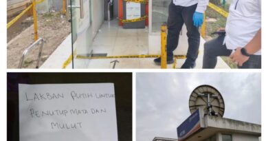 ATM BANK BRI Di bobol Maling, AKP Rainly L,Sik Langsung Turun Kelokasi 5