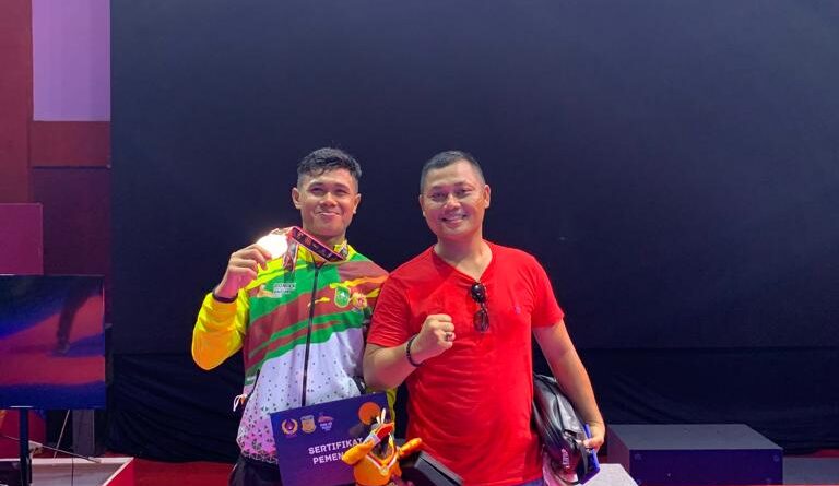 Binaan IPDA Totok Nurdianto, Atlet Karate Rohul Sumbang 1 MEDALI Perunggu Utk Riau di PON ke XX Tahun 2021 Di Papua 1