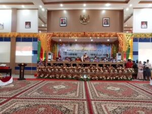 Rapat Paripurna Istimewa HUT Rohil Ke 22 Tahun 2021 Dipimpin Oleh Maston Ketua DPRD Rohil 2