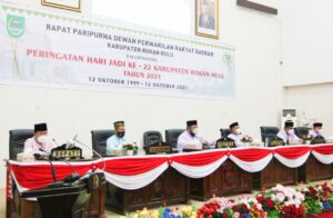 Rapat Paripurna Istimewa, Ketua DPRD Ajak Semua Komponen Jadikan HUT Rohul Sarana Intropeksi Diri 2