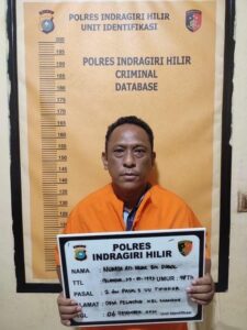 Korupsi Dana Desa, Ajudan Mantan Gubernur Riau Ditahan Polres Indragiri Hilir 2