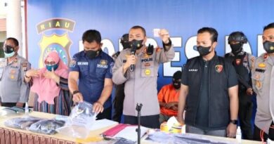 Tim Gabungan Polres Dumai Dan Polda Riau Berhasil Bekuk Pelaku Penembakan Di Bukit Kapu 4