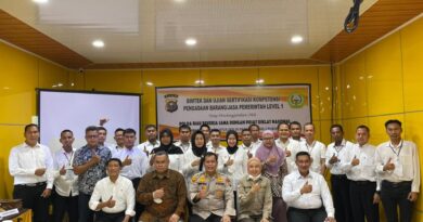 Tingkatkan Kualitas Pengadaan, Polda Riau Kirim Peserta Uji Sertifikasi Pengadaan Barang dan Jasa Pusdiklat Nasional 4