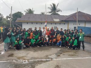 Kelurahan Sungai Pakning Adakan Turnamen Volley Putri 2