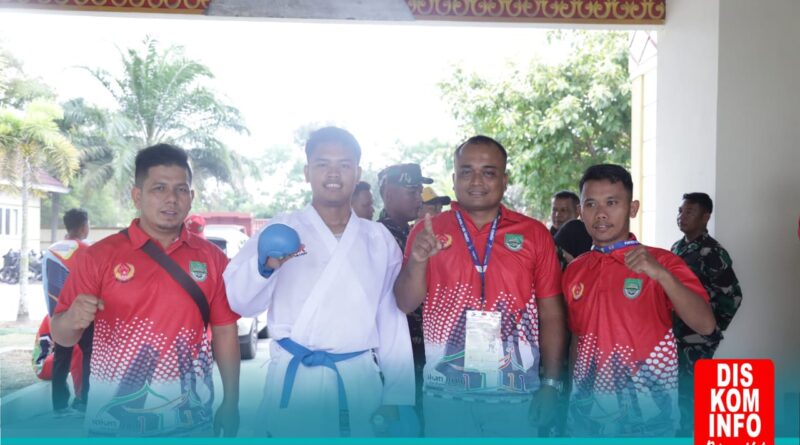 Cabor Karate Rohul Kembali Tambah Pundi Medali di Porprov X Riau Kuansing 1