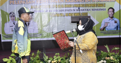 Bupati Kasmarni Lepas 464 Atlet Bengkalis Berlaga di Porprov ke-X Riau 5